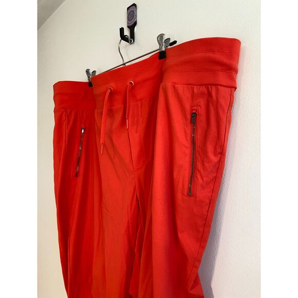 ATHLETA Trekkie North Jogger SIZE 26 Bright Orange - Picture 5 of 7